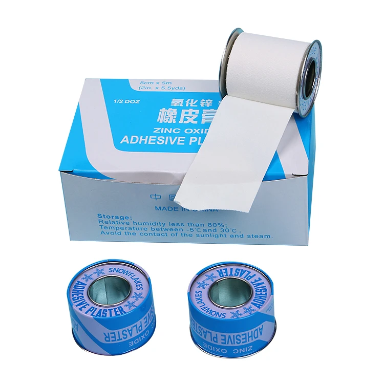 Medical product healthcare zinc Oxide medical adhesive plaster with ISO&CE