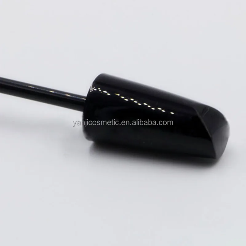 2017 luxury black empty eyelash 10ml container / mascara tube with black cap for makeup packing