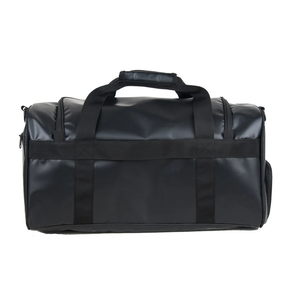 New design waterproof travel sport carry on smell proof duffle bag with shoes pocket