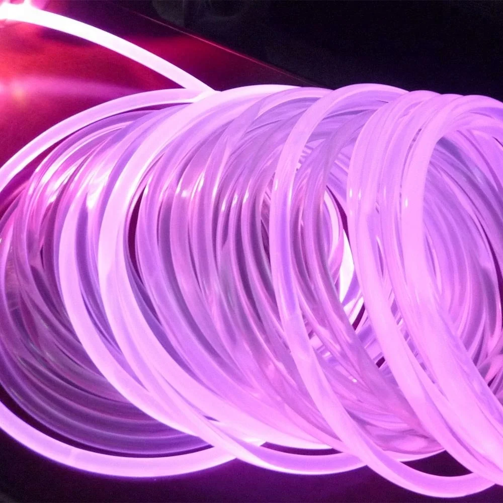8mm Solid Side Glow Fiber Optic