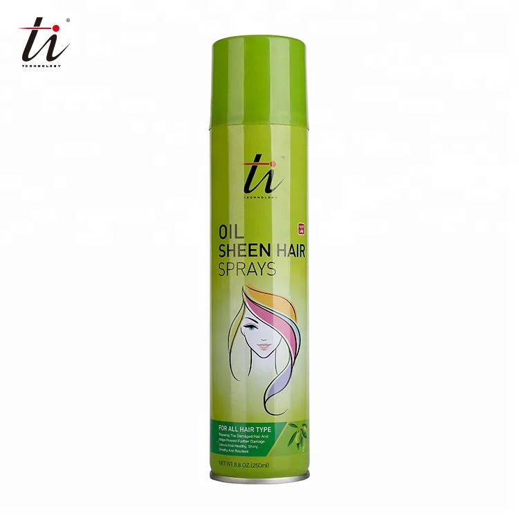 
Olive Oil Sheen Hair Spray, Nourishing Sheen Hair Spray for Salon and Home, Professional Glitter Anti-Frizz Spray for Hair 