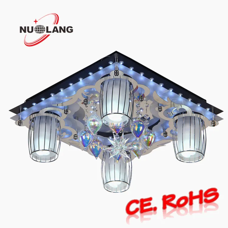 large size square high power led ceiling light