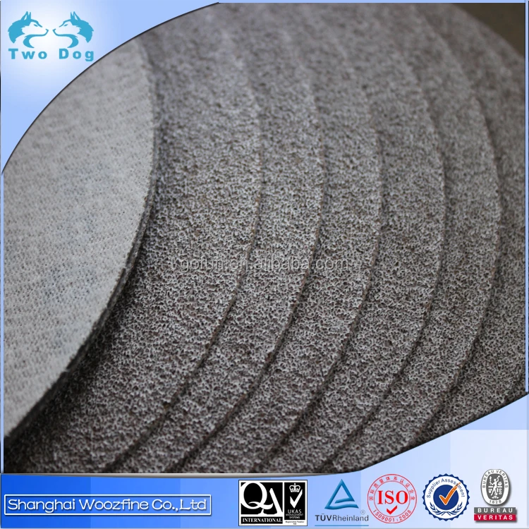 Hook and loop backing and PSA disc with holes and no holes abrasive disc