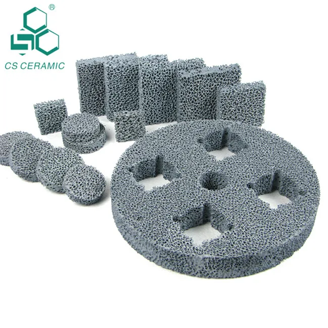 Высокая пористость пены литейное производство керамический фильтр