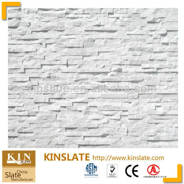 
USA most popular white quartz brick veneers 