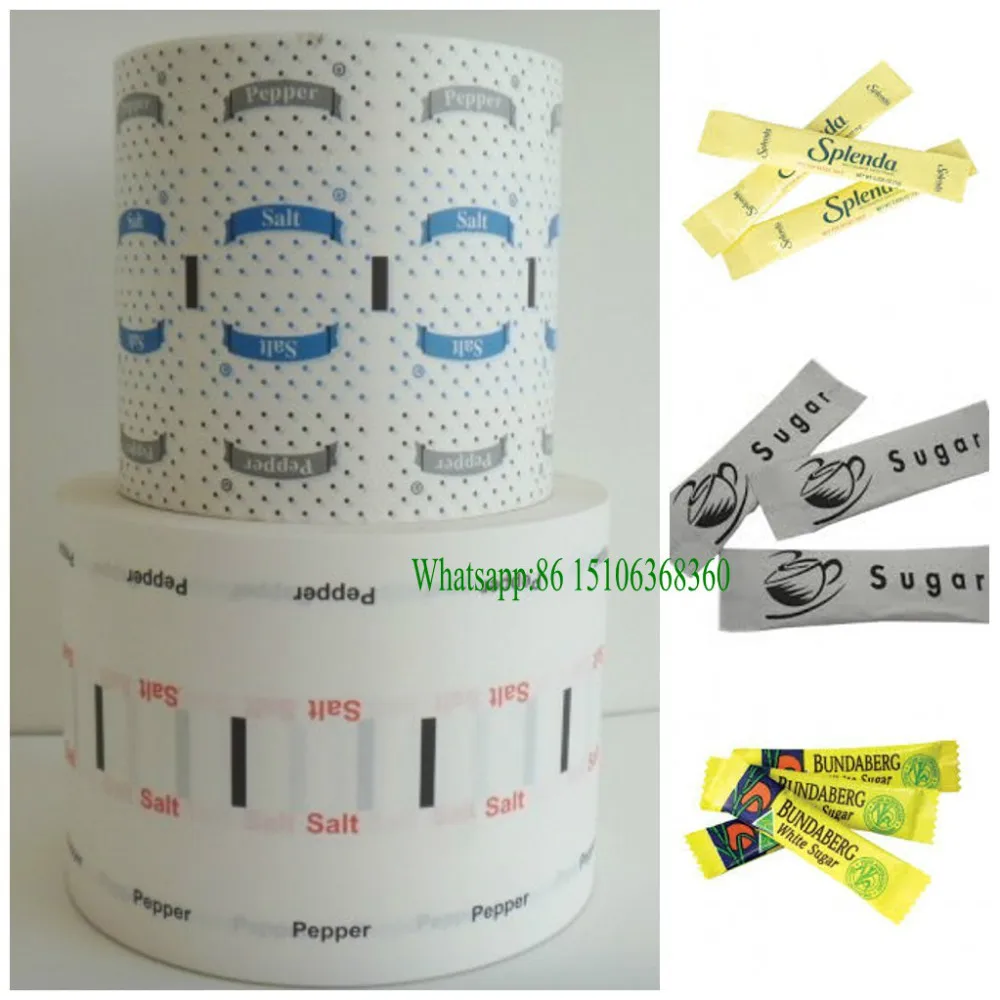 
PE Coated Paper for Sugar Sachets Stick (40g +15g) 