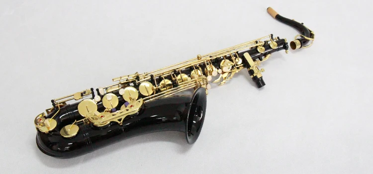 Student Black Body Golden Keys Tenor Saxophone Wholesale Price Tenor Saxophone