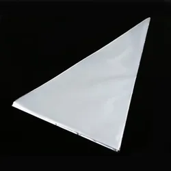 transparent  Triangle shaped Treat  Gift  Snacks Cookies Cellophane  Popcorn Cone Bags