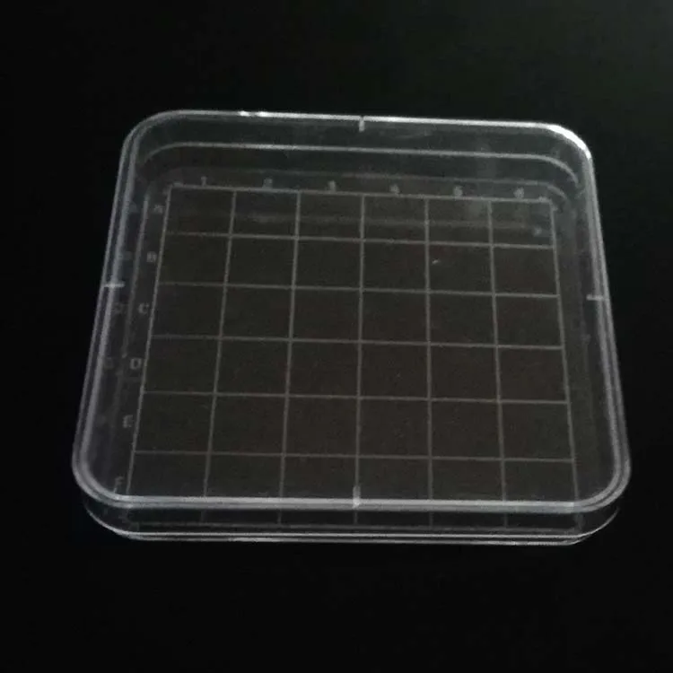 Одноразовая Пластиковая квадратная чаша Петри 100*100 мм