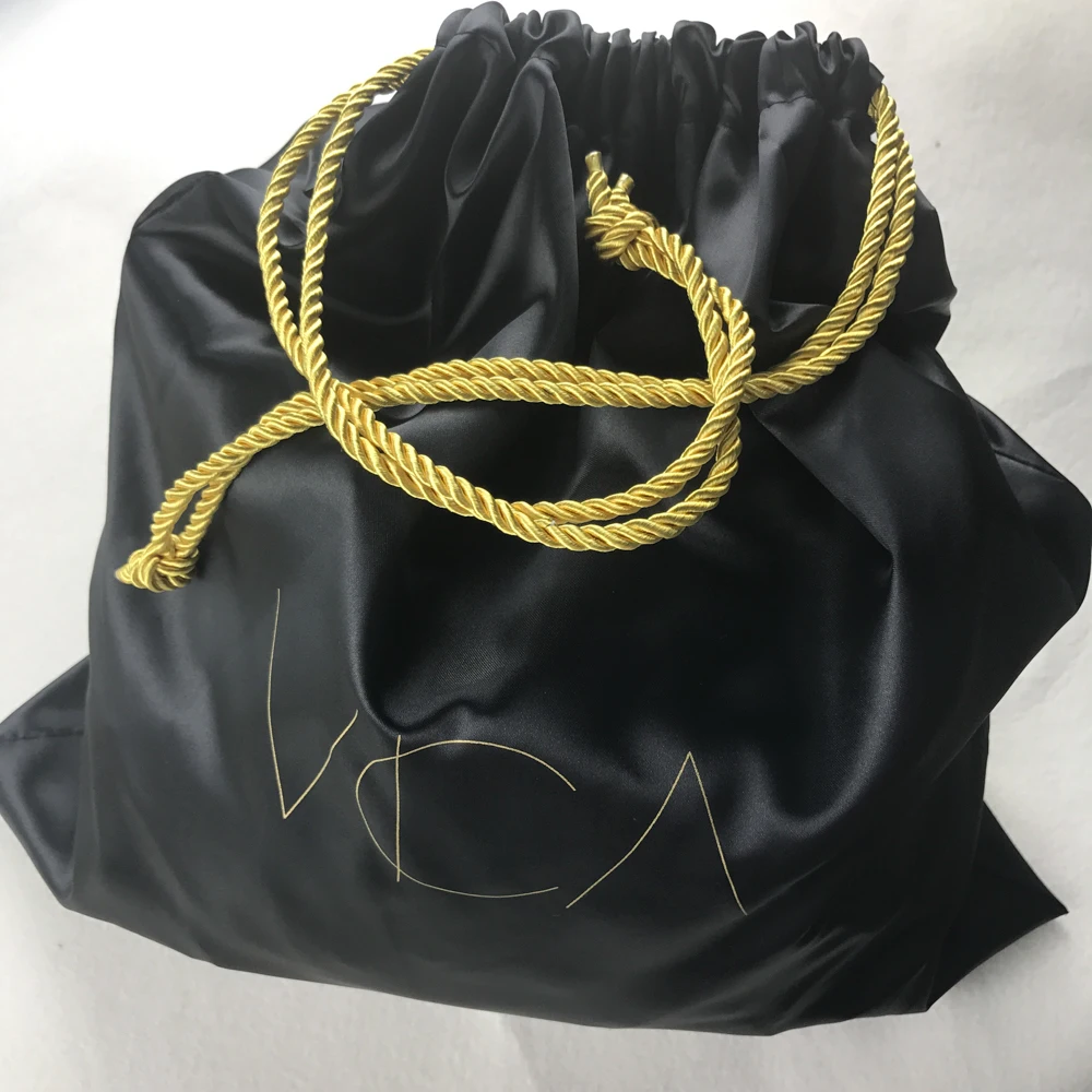 Китайский поставщик, большой мешок для пыли с логотипом на заказ, сатиновые Сумки на шнурке с логотипом