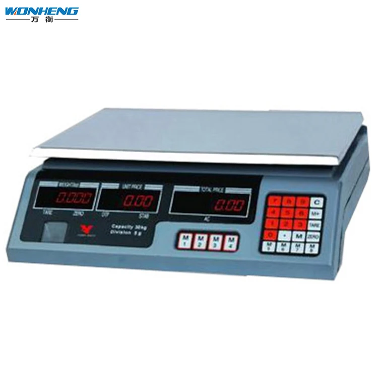 New   Design  30kg/35kg/40kg  Rated  load  Weighing  Digital  Scale/Balance