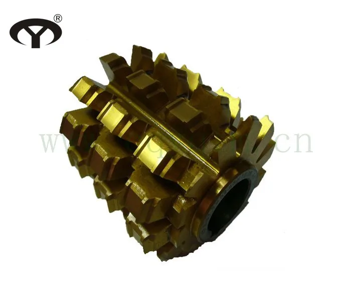 HSS M35 Parallel Side Spline Hob with TIN/TIALN coating