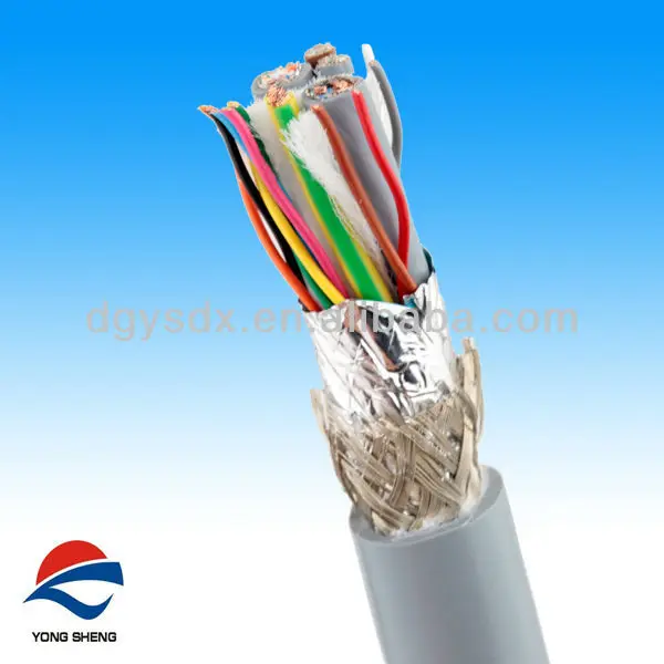 multi core braided cable with cotton wire for armarium
