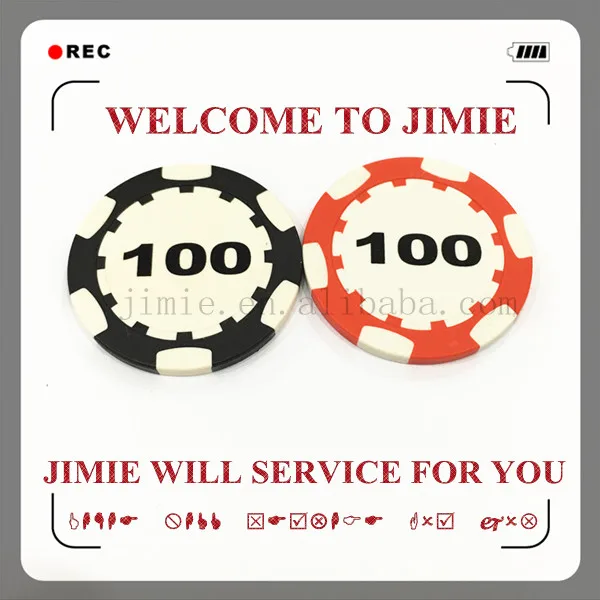 Чипы для Покера из АБС-пластика с печатью логотипа