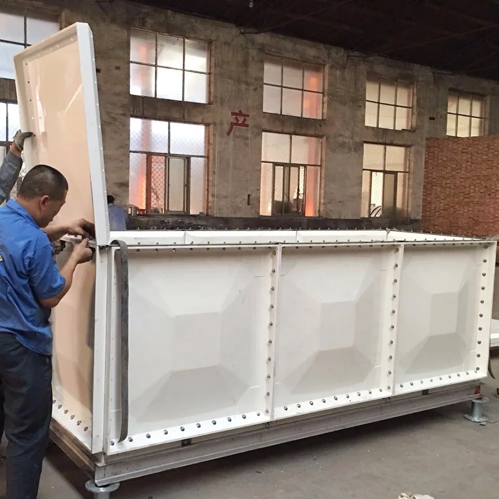 
6000 Liter Storage Stand Purified Fiberglass Karachi Water Sedimentation Tank 