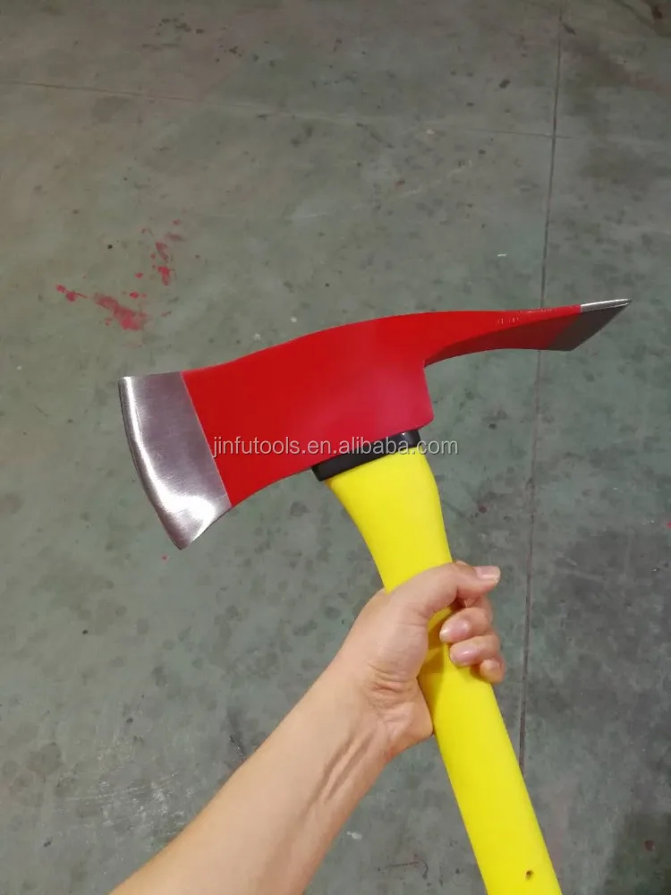 forest fire axe with fiberglass handle