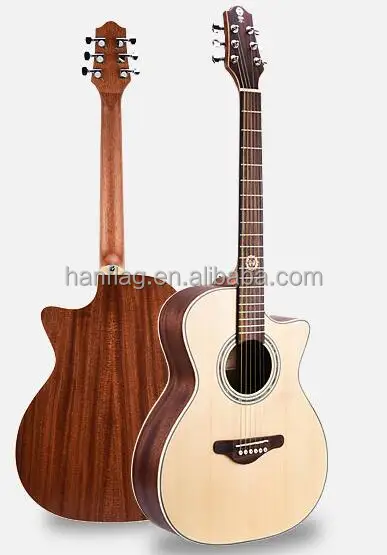 good quality OEM laminated acoustic wood guitar for students China guitar