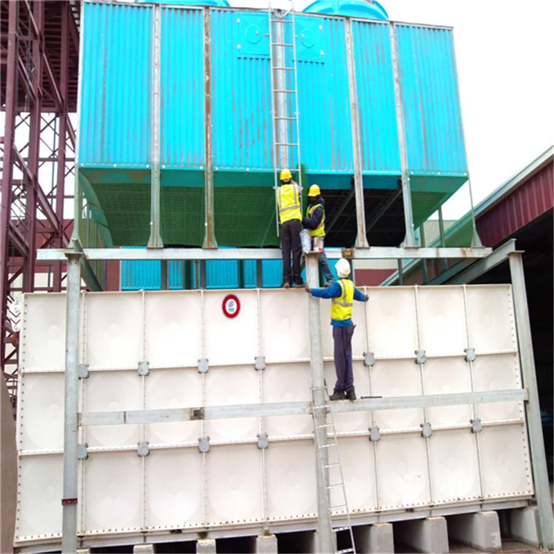 FRP комбинированного типа резервуар для воды с длительный срок службы жить