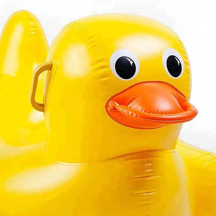 Inflatable duck pool floats swimming pool float