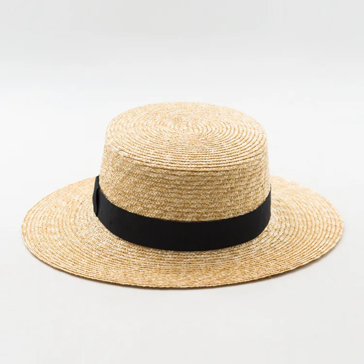 
Wholesale cheap new fashion multi-colors floppy wide brim paper straw hat boater hat 