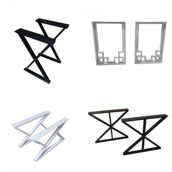 Latest modern design Fashion Hot Selling Powder Coating Cast Iron Table Bases