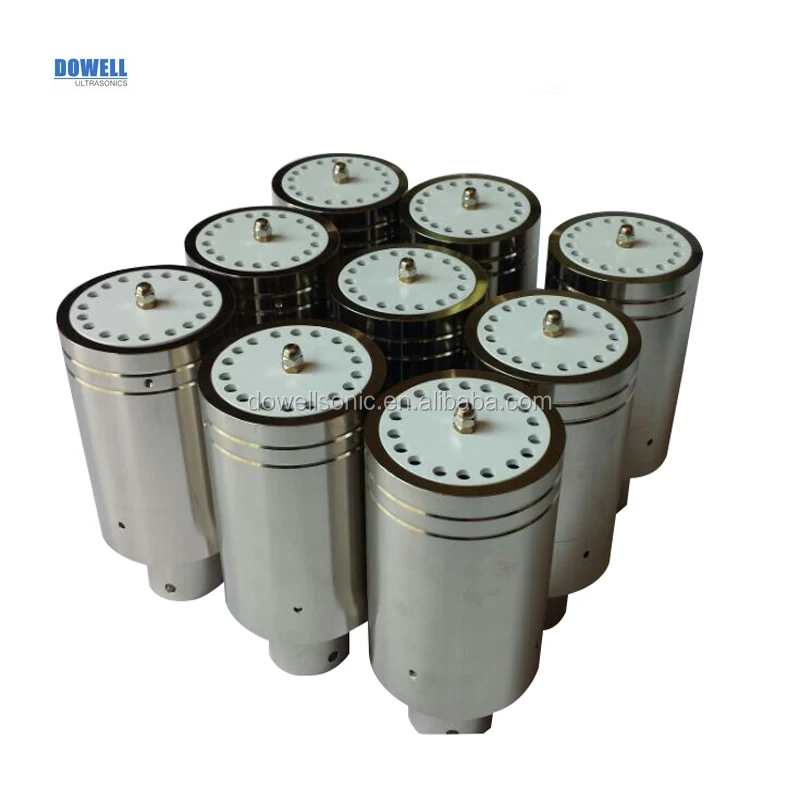 high power ultrasound branson trasducer riviting welder