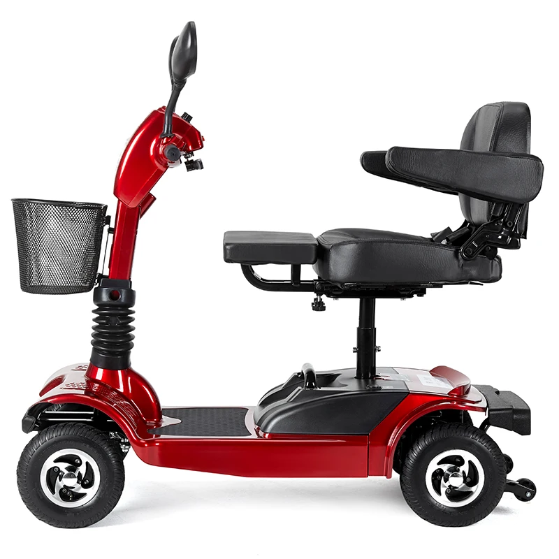 
CE Approval 250W Lithium Battery Lightweight Small Electric 4 Wheels Folding Mobility Scooter 