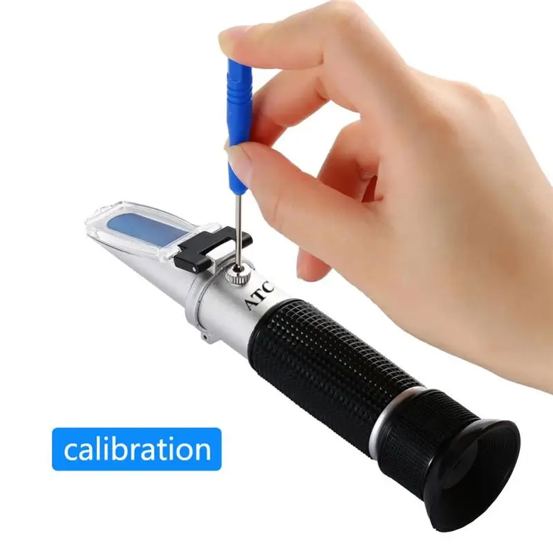 Original Genuine High Accuracy Good Price Hand-Held Auto Refractometer 0-80% Brix Refractometer for oil testing