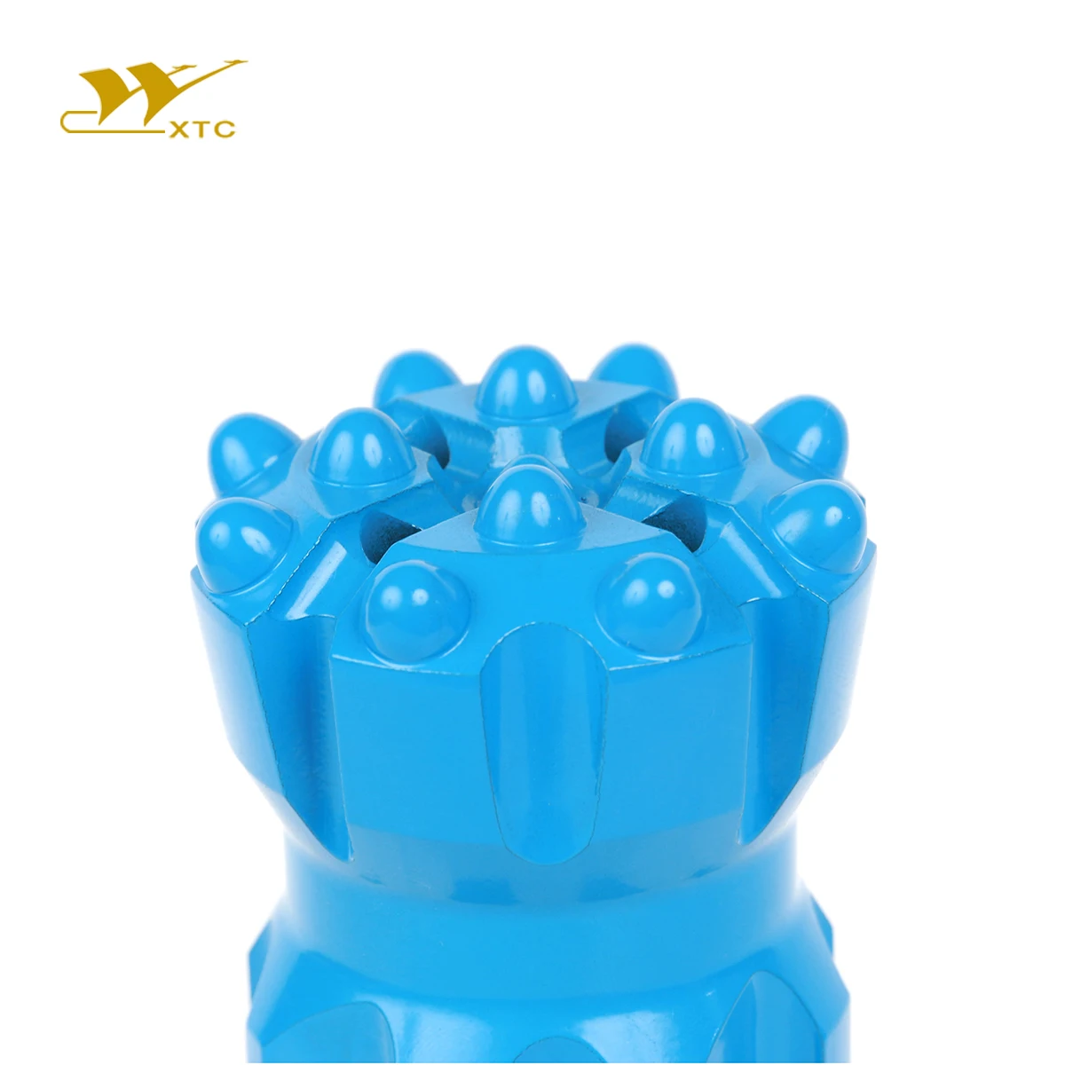 Expert in drilling engin T38 Threaded Bits Blue Carbide Roller Cone Manufacturer Diamond Core Drhigh Quality Drill For Hard Rock Tapered Button Bit 34mm Drilling tool making