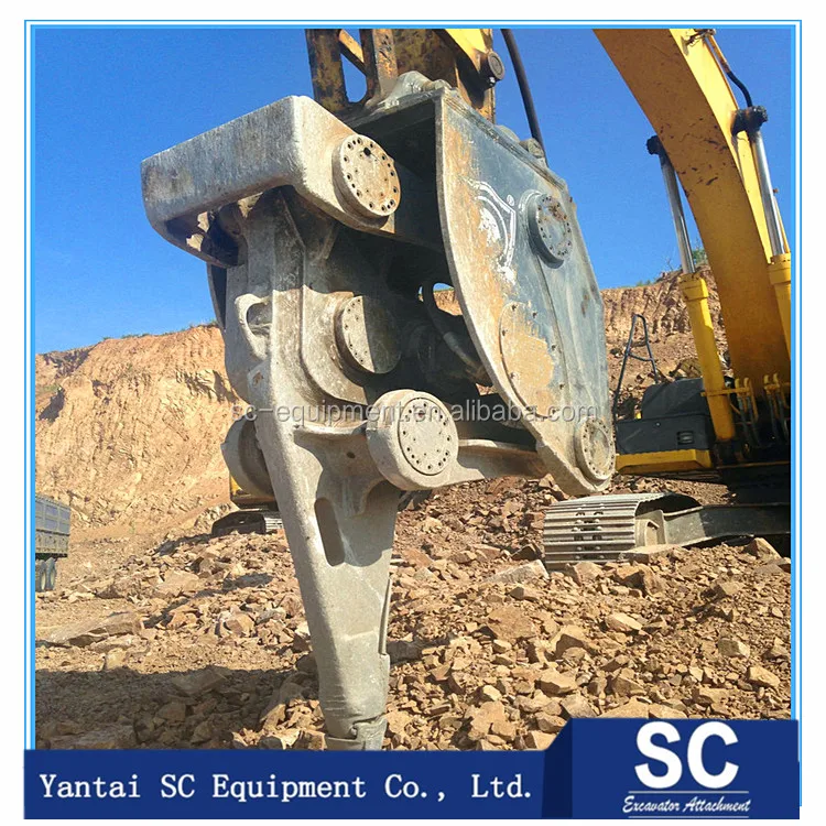 hydraulic vibrate ripper of excavator attachments vibro ripper machine