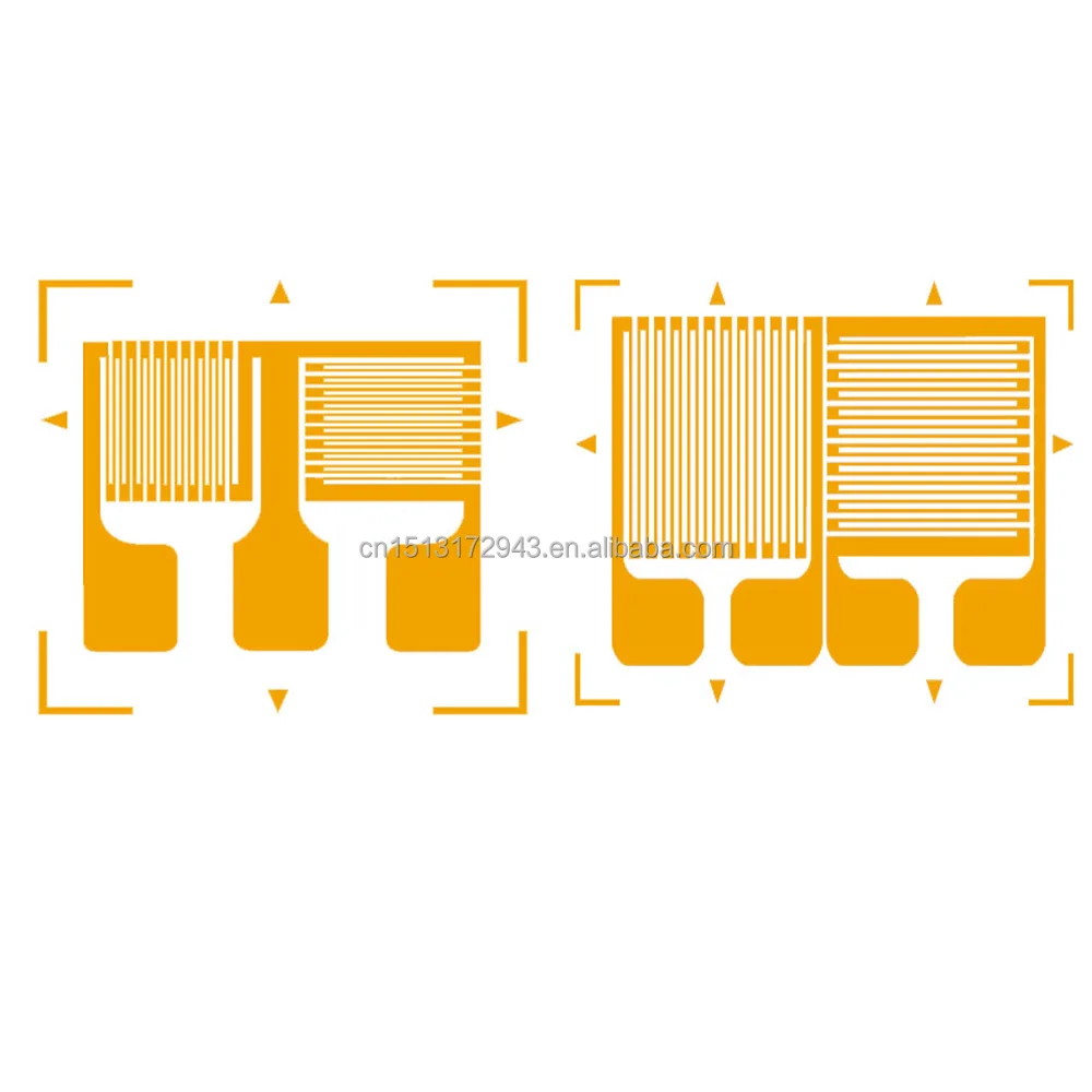 3BB biaxial metal foil shear strain gauges for high precious transducer sensor