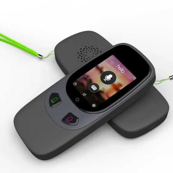 
2,0 дюйм(ов) 2-способ Voice Translation 41 Язык Электронный Портативный голос переводчика Wi-Fi переводчик 