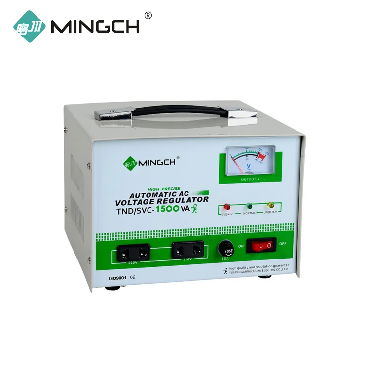MINGCH Servo Motor TND Series Ac Automatic Power 10K 5K 3kw Voltage Regulator