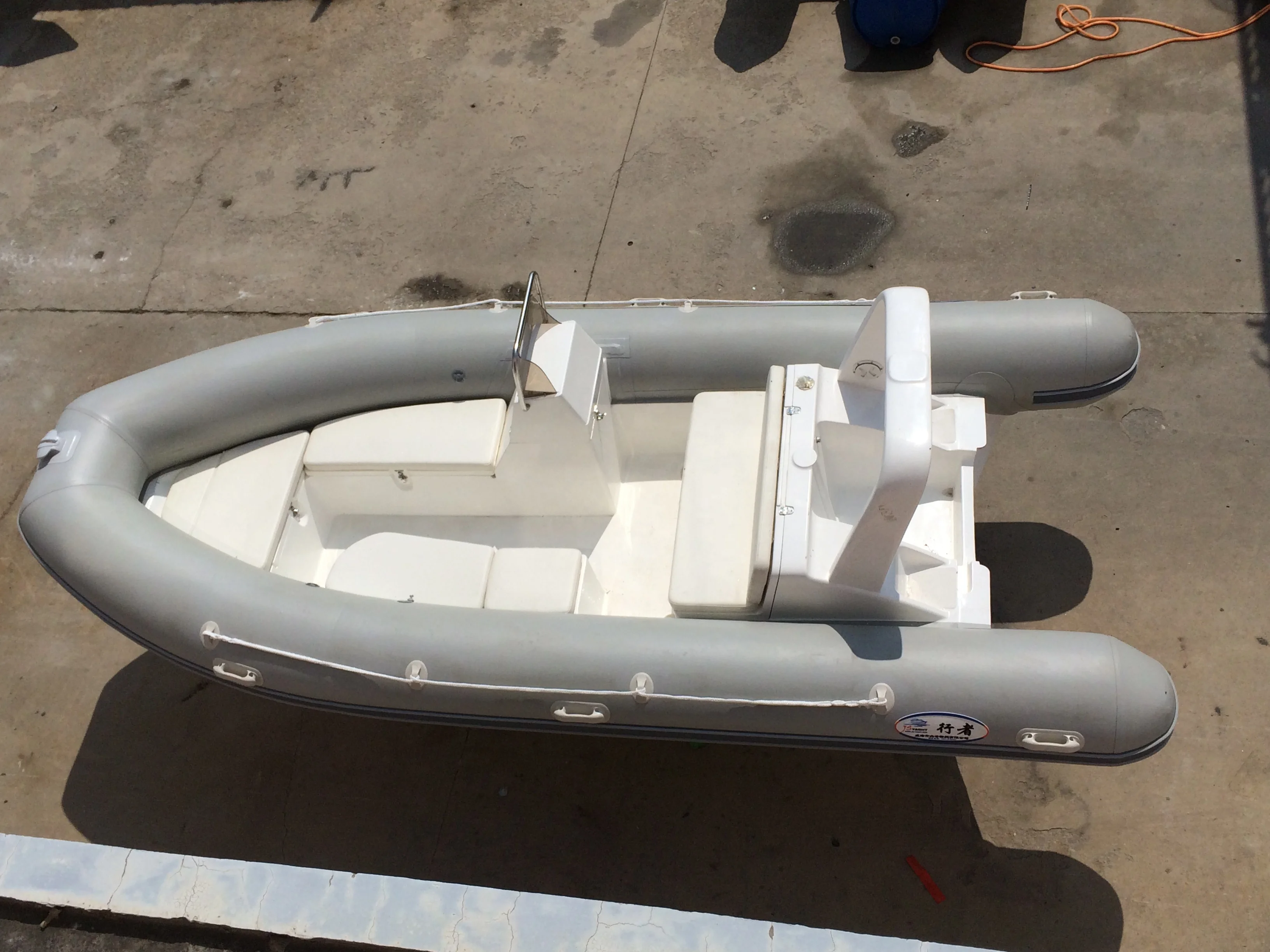  520 см надувные лодки в рубчик с корпусом из стекловолокна RIB520 надувная лодка ПВХ