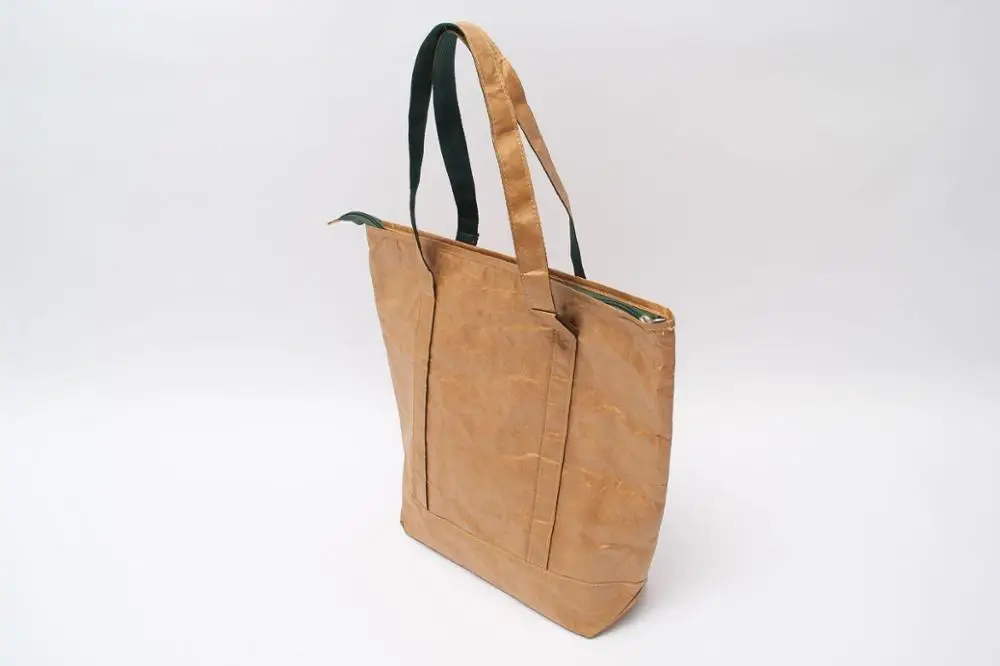 Custom Dupont Tyvek waterproof paper tote shopping bag