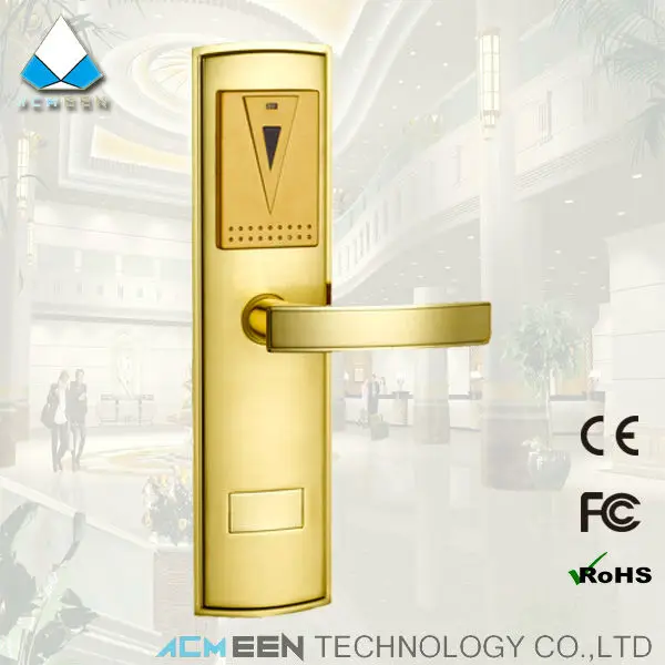 золото rfid замок двери отеля