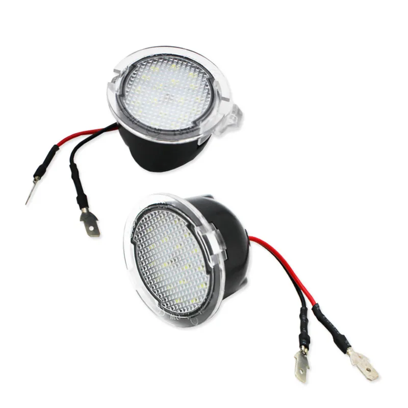 
Xenon white Full LED Side Mirror Puddle Lights For Ford F150 Edge Flex Taurus LED puddle light assembly Blue Ice blue 12V 
