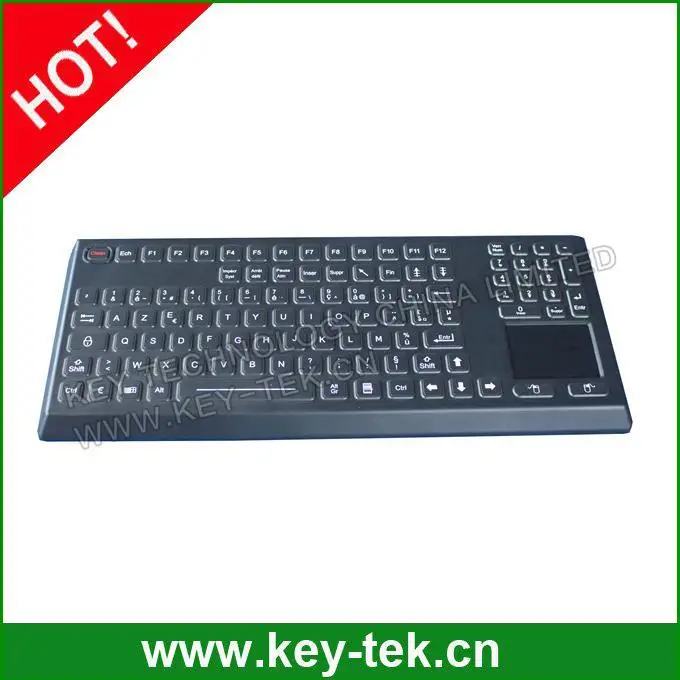 Ip68 клавиатура с тачпадом для тяжелых применение, из светодиодов подсветка дополнительно