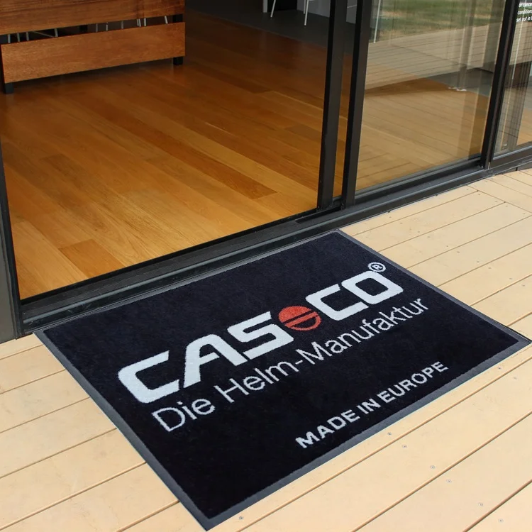 Welcome Custom Printed Logo Carpet And Mat