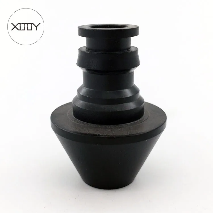 Custom CNC turning part, custom aluminum jet nozzle made by CNC machining