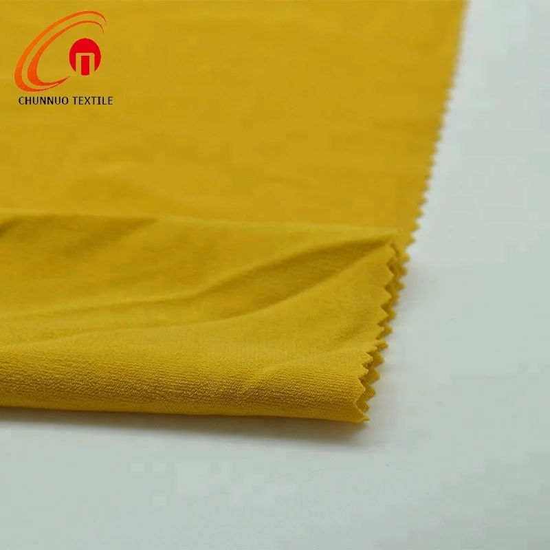  Chunnuo текстильная однотонная окрашенная трикотажная ткань из спандекса