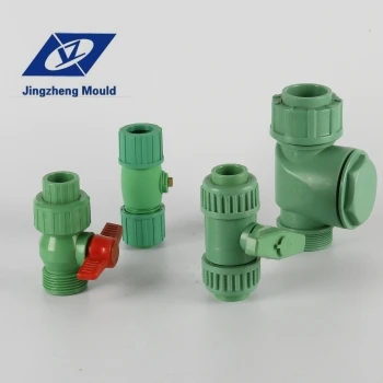 High precision plastic ball valve mould pipe fitting injection mold