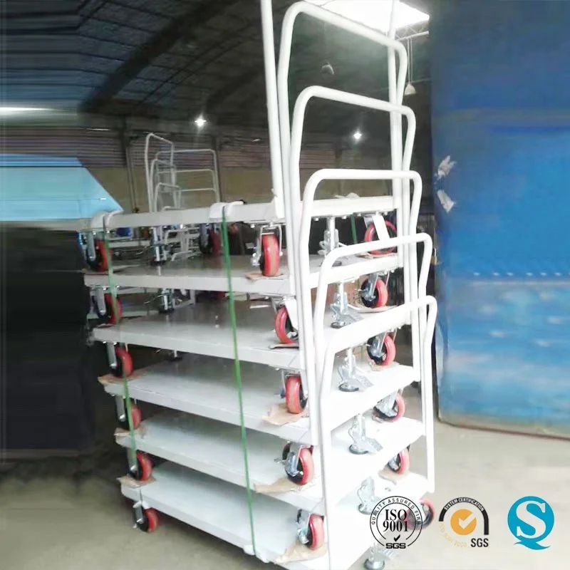 
500kg Stainless Steel Hand Truck Folding Heavy Duty Platform Trolley 
