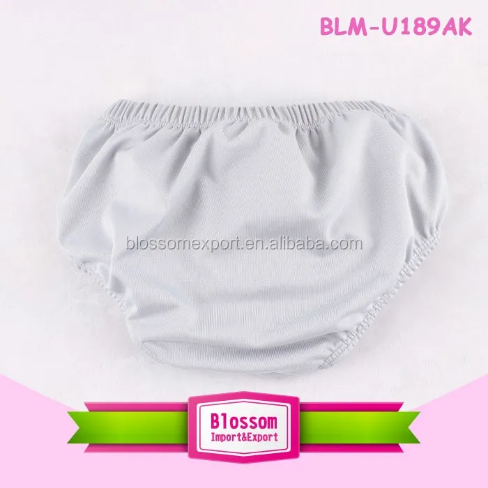 Solid color girls and boys plain cotton baby bloomer wholesale basic diaper cover baby bloomers