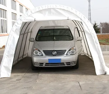 High Quality PE cover steel frame outdoor portable carport garage canopy car shelter