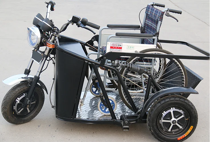 Electric tricycle  disabled and wheelchair man,ev electric car for disabled