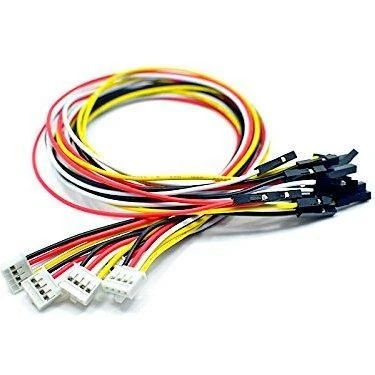 200 мм JST разъем XH 4 Pin черный и красный 2 5 провода кабель с
