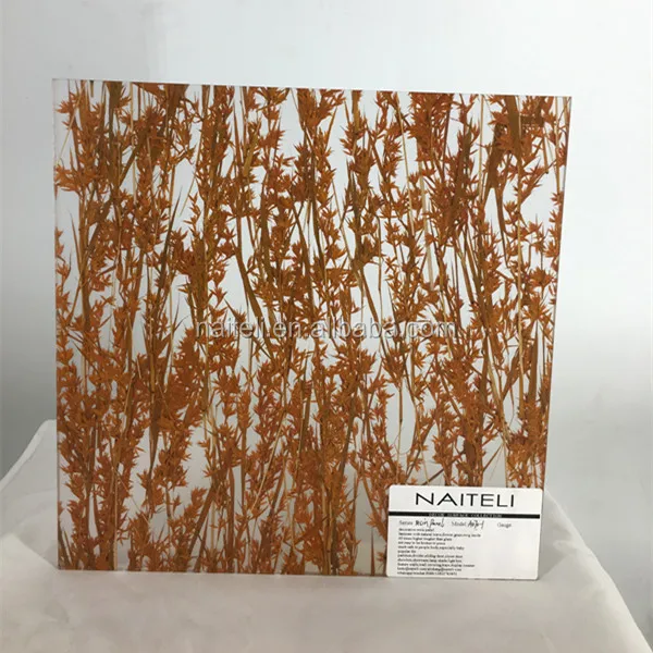 Decorative Wall Board Bathroom Partition Glass