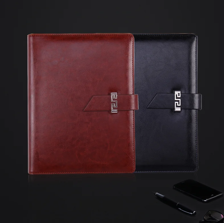 Personal logo printing office man use executive diary journal set