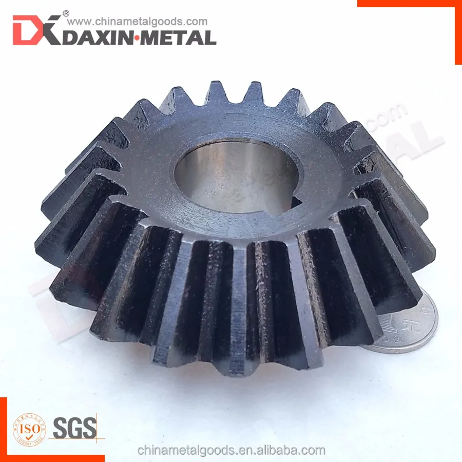 
ISO Standard Bevel Gear with Keyway 